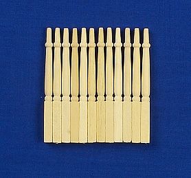 Spindles (x12) - Square Base