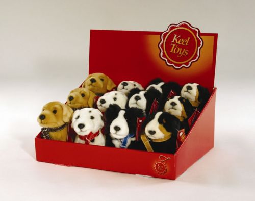 Soft Toys - Dogs - Dog on Lead - Soft Toy - Dolls House Parade for